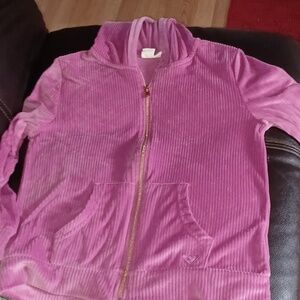 Roxy Velour Zip Up